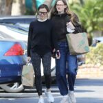 A Fiale Affleck da filha de Jennifer Garner se elevou sobre sua famosa mãe durante o domingo em Los Angeles, Los Angeles, Los Angeles