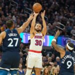 Warriors Steph Curry está esperando uma série 'Burise It Out' contra Timberwolves
