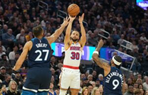 Warriors Steph Curry está esperando uma série ‘Burise It Out’ contra Timberwolves Warriors Steph Curry está esperando uma série 'Burise It Out' contra Timberwolves