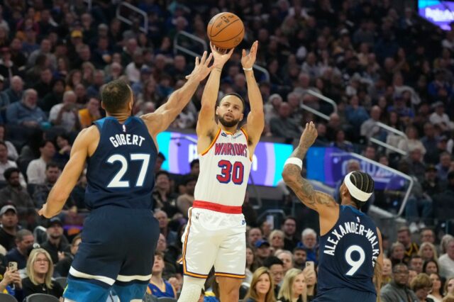 Warriors Steph Curry está esperando uma série 'Burise It Out' contra Timberwolves



