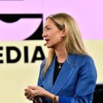 Whitney Wolfe Herd, Founder & CEO, Bumble speaks onstage during Vox Media's 2023 Code Conference