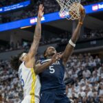 NBA: Playoffs-Golden State Warriors em Minnesota Timberwolves