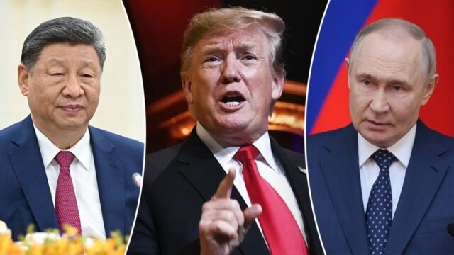 Xi se junta a Putin, que é contra o "bullying internacional" no meio da guerra comercial de Trump



