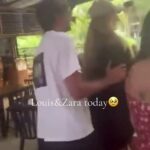 28 -Year -old Zara McDermott e 33 -Year -old Louis Tomlinson parecia espancado quando foram observados em um feriado romântico na Costa Rica