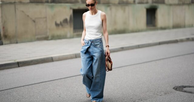 12 jeans folgados e lisonjeiros que parecem suas calças de rastreamento favoritas

