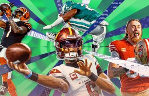 Guia de rascunho de fantasia: classificações, zombaria, análise 2025 Guia de draft de futebol de fantasia: classificações simuladas, rascunhos e análises