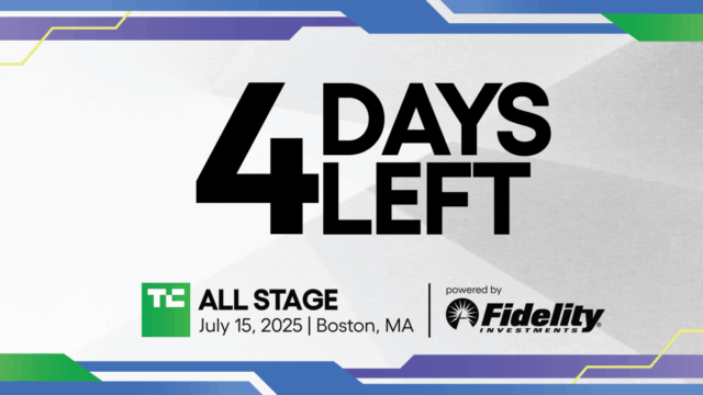 TechCrunch todo o palco de 4 dias