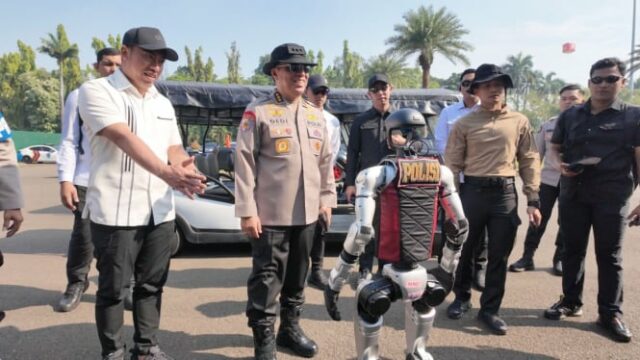 79º dia de Bhayangkara, Sonho da inovação tecnológica de Polri através do Robô Humanóide e K9


