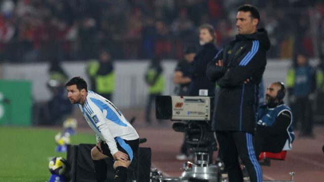 A Argentina aprendeu a tocar sem Messi: Skalons

