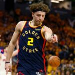 A Brandin Podziemski, da Warriors, está sujeita a uma segunda operação de entressafra