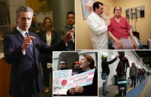 A Califórnia fecha o déficit de 12 bilhões de dólares, limitando o acesso de imigrantes aos cuidados de saúde A Califórnia fecha o déficit de 12 bilhões de dólares, limitando o acesso de imigrantes aos cuidados de saúde