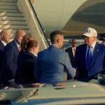 A Casa Branca comemorou o retorno do presidente Donald Trump da melhor reunião da OTAN com um videoclipe provocativo para Usher Hit