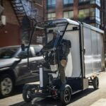 The Fastport eQuad prototype undergoes pilot testing in New York City.