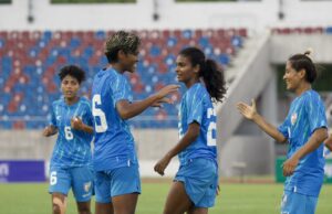 A Índia derrota Timor está nas eliminatórias da Copa da AFC para Mulheres 2026, fica em cima do Grupo B A Índia derrota Timor está nas eliminatórias da Copa da AFC para Mulheres 2026, fica em cima do Grupo B