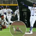 A LSU conquista o ponto na final da World Series, depois de Arkansas Botches da maneira mais brutal