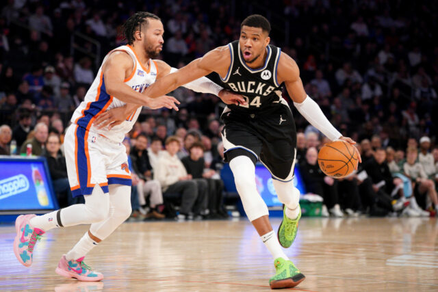 A NBA encontrou o analista Faryd em termos de Giannis Anteetkount, Jason Kapd

