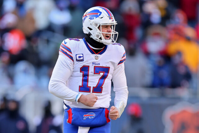 A NFL Insider usa Josh Allen Bustprint como exemplo para NY Giants

