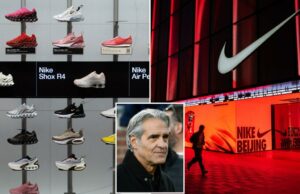 A Nike alerta cerca de US $ 1 bilhão em tarifas – mas as ações saltam para a previsão otimista de vendas A Nike alerta cerca de US $ 1 bilhão em tarifas - mas as ações saltam para a previsão otimista de vendas