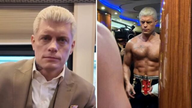 A WWE faz Cody Rhodes mudar na frente do dinheiro no banco

