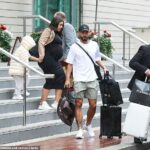 A assinatura do Salvador do Man United chega: 62,5 milhões de libras de Matheus Cunha são descobertas no Lowry Hotel de Manchester com sua poderosa esposa grávida enquanto se prepara para selar a transmissão para o clube de crise