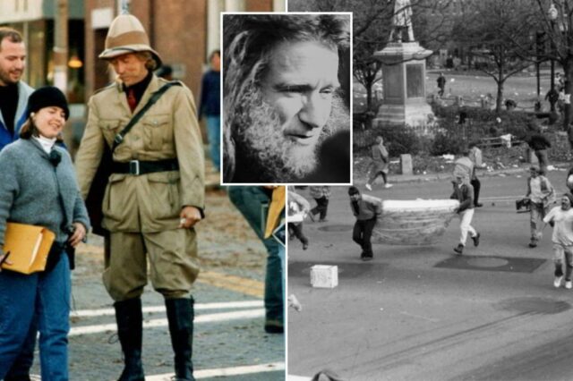A cidade de "Jumanji" significa o 30º aniversário do filme icônico com uma corrida de figurinos nostálgicos

