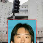 Daniel Park com o centro de prisão de LA