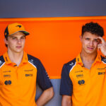 A equipe da McLaren Lack resultou em Crash Loro Norris