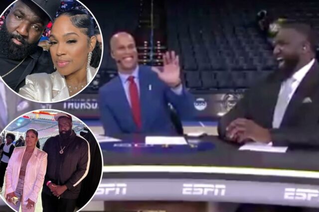 A esposa de Kendrick Perkins na insolente cena final da NBA com Richard Jefferson: "Ela acenou para mim primeiro"

