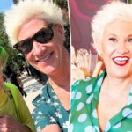 A estrela da comida Anne Burrell "pensou nos olhos" para a senhora verde do Brooklyn em uma foto final triste