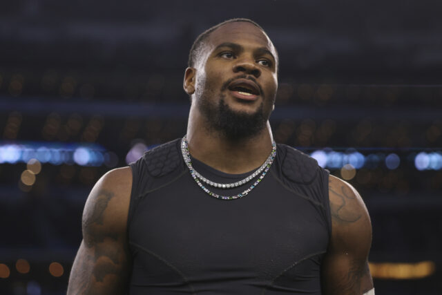 A estrela de estrela cowboy Micah colocou rumores de minicamp para descansar

