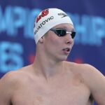 Luka Mijatovic fez história no National dos EUA e quebrou um recorde de Michael Phelps