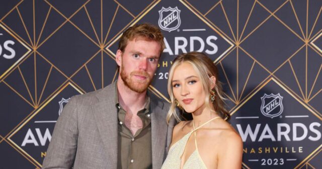 Edmonton Oilers, Connor McDavid e a linha do tempo da esposa Lauren Kyle