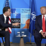 A frente da OTAN é julgada como Trump Hammer Espanha