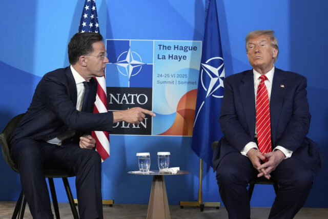 A frente da OTAN é julgada como Trump Hammer Espanha

