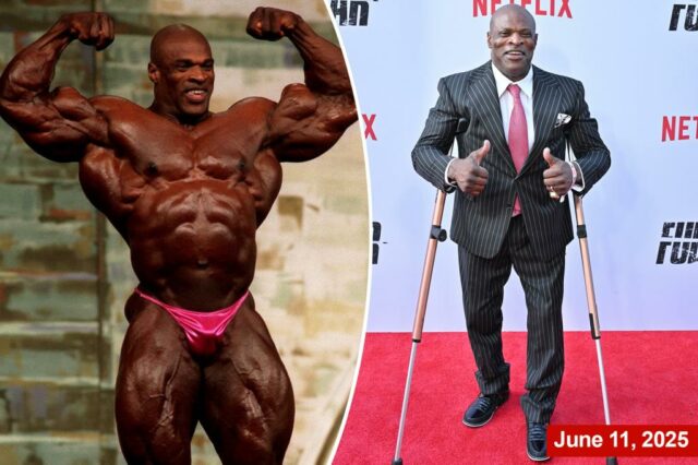 A lenda do bodybuilding Ronnie Coleman hospitalizada com "saúde séria"

