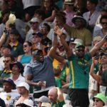 A lenda do tiro sul -africano SA vs Aus Aus 2025 WTC Final foi vista no Lord's no 3º dia (na foto)
