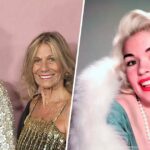 Ellen Hargitay abraçando os filhos de Jayne Mansfield