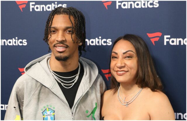 A mãe de Jayden Daniels, Regina, novos comandantes enquanto brilhava em Nova Jersey/@NFL