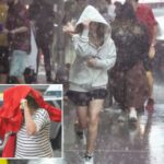 A previsão do quarto julho inclui o clima tempestuoso para esses pontos de acesso