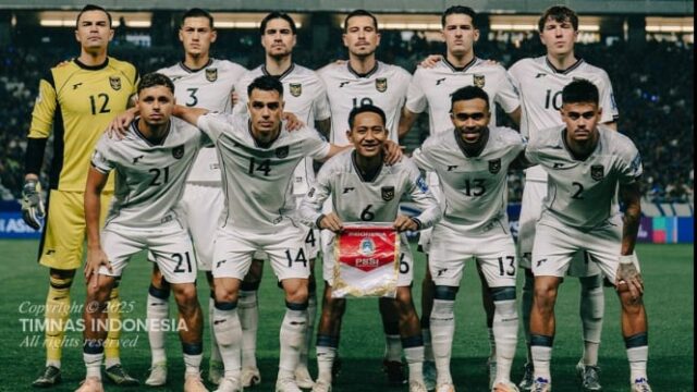 A seleção indonésia está ameaçada com a perda na quarta rodada das eliminatórias da Copa do Mundo de 2026

