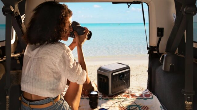 A usina portátil de Anker Solix C1000 é quase meio curta na Amazon


