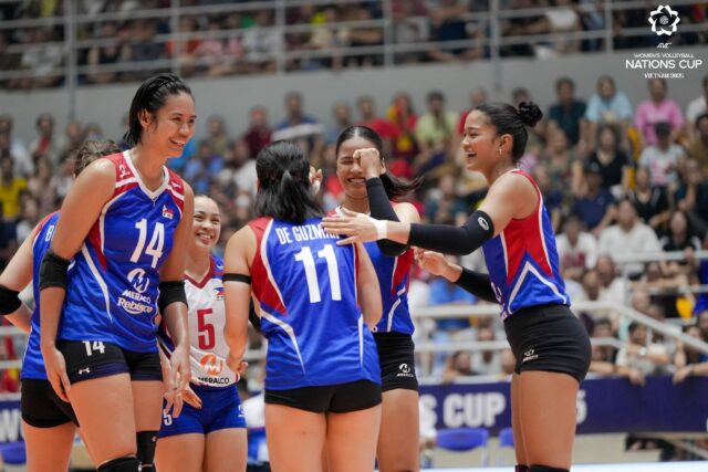 Alyssa Solomon Alas Pilipinas AVC Final da Copa das Nações Femininas