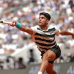 Aberto francês 2025: Carlos Alkazra tritura Ben Shelton para chegar aos oito últimos