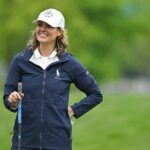 Amanda Balionis reage a três palavras à moda icônica dos anos 90 da LPGA Tour (através de @balionis)