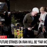 Ameaças de foguetes do Irã Ameson Anderson Cooper, CNN Crews para evacuar ao vivo no vídeo aéreo