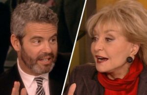 Andy Cohen diz que Barbara Walters o mastigou durante o intervalo comercial “The View” em New Hulu Doc Andy Cohen diz que Barbara Walters o mastigou durante o intervalo comercial "The View" em New Hulu Doc