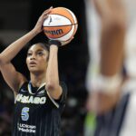 Angel Reese faz um grande esforço para melhorar seu acabamento depois de fazer 31,1 %.