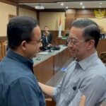 Anies Baswedan revelou o motivo para vir diretamente ao Tribunal Distrital de Yakarta para participar da sessão do caso de corrupção de Tom Lembong