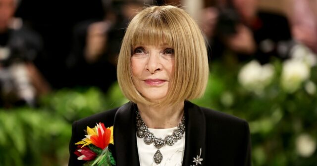 Anna Wintour frequenta a gala Met 2024 comemorando 