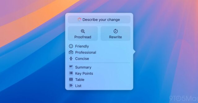 Escreva ferramentas na Apple Intelligence